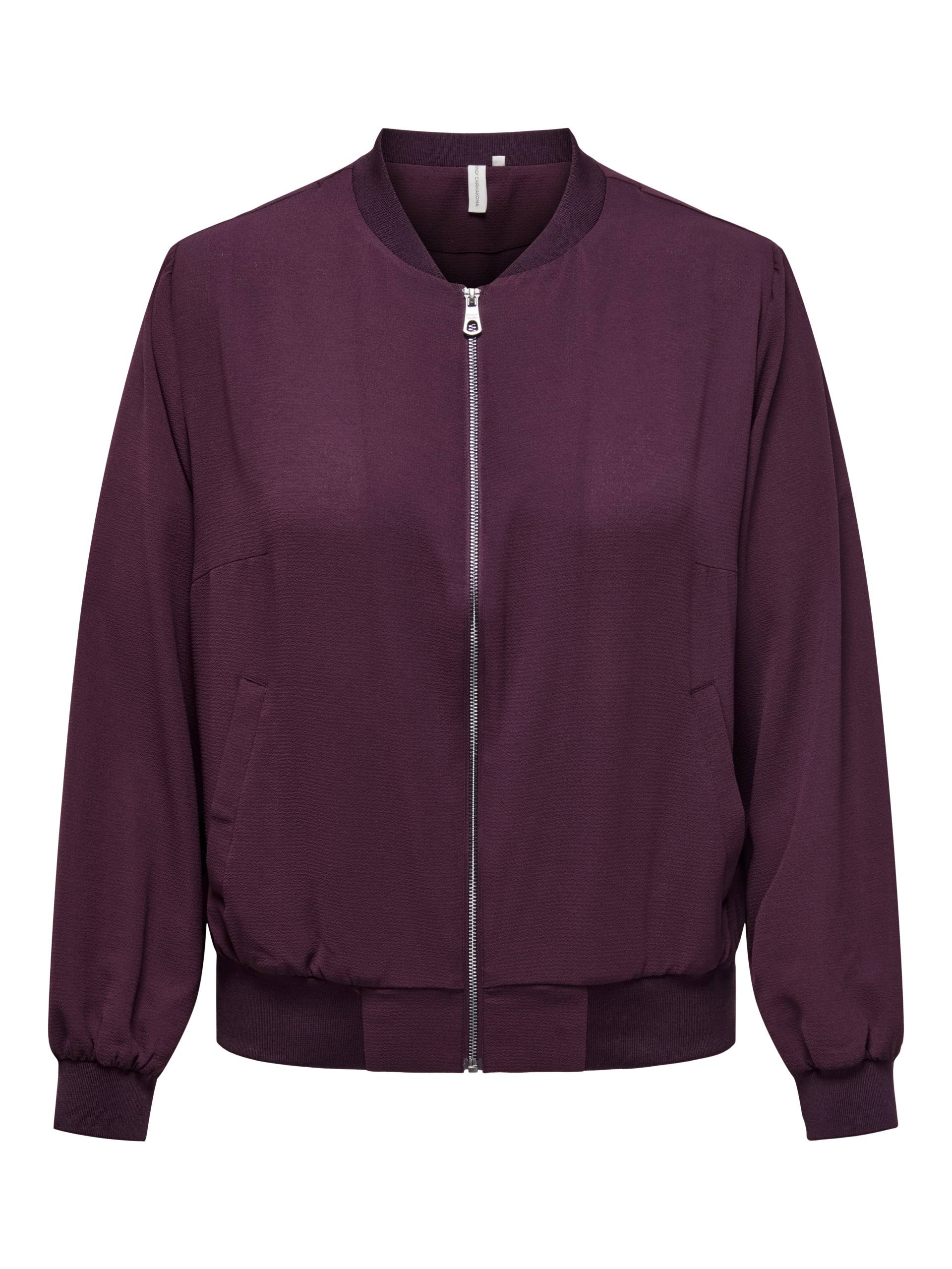 ONLY CARMAKOMA - CARLUX LIFE LS BOMBER JACKET NOOS mauve wine - Gr. - 46 von ONLY CARMAKOMA