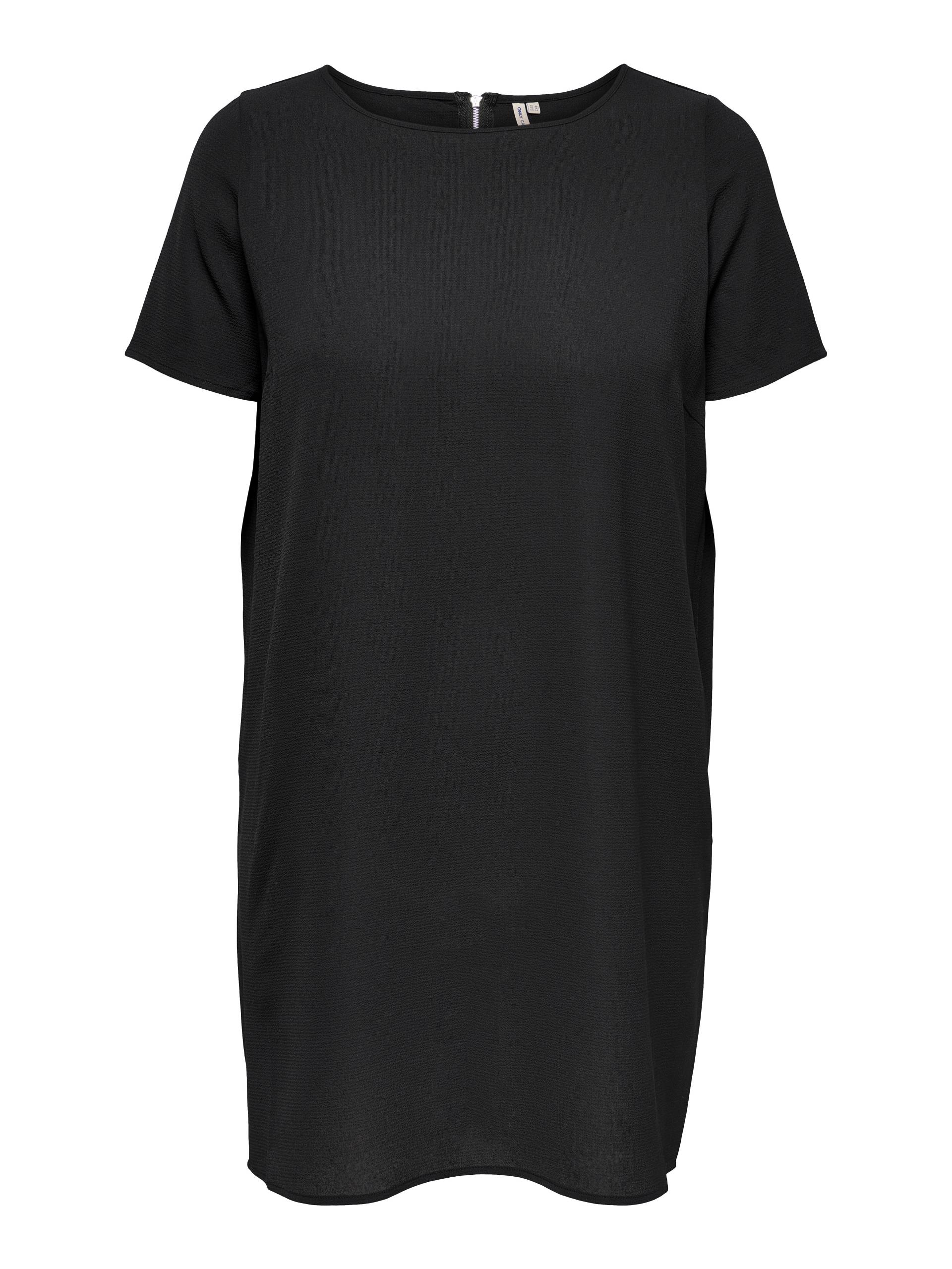 ONLY CARMAKOMA - CARLUX LIFE SS TUNIC DRESS WVN NOOS black - Gr. - 42 von ONLY CARMAKOMA