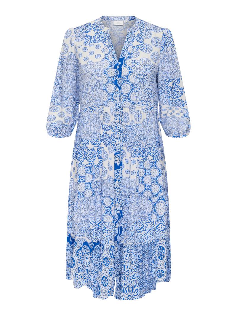 ONLY CARMAKOMA - CARMILANA 3/4 DRESS WVN NOOS princess blue - Gr. - 48 von ONLY CARMAKOMA