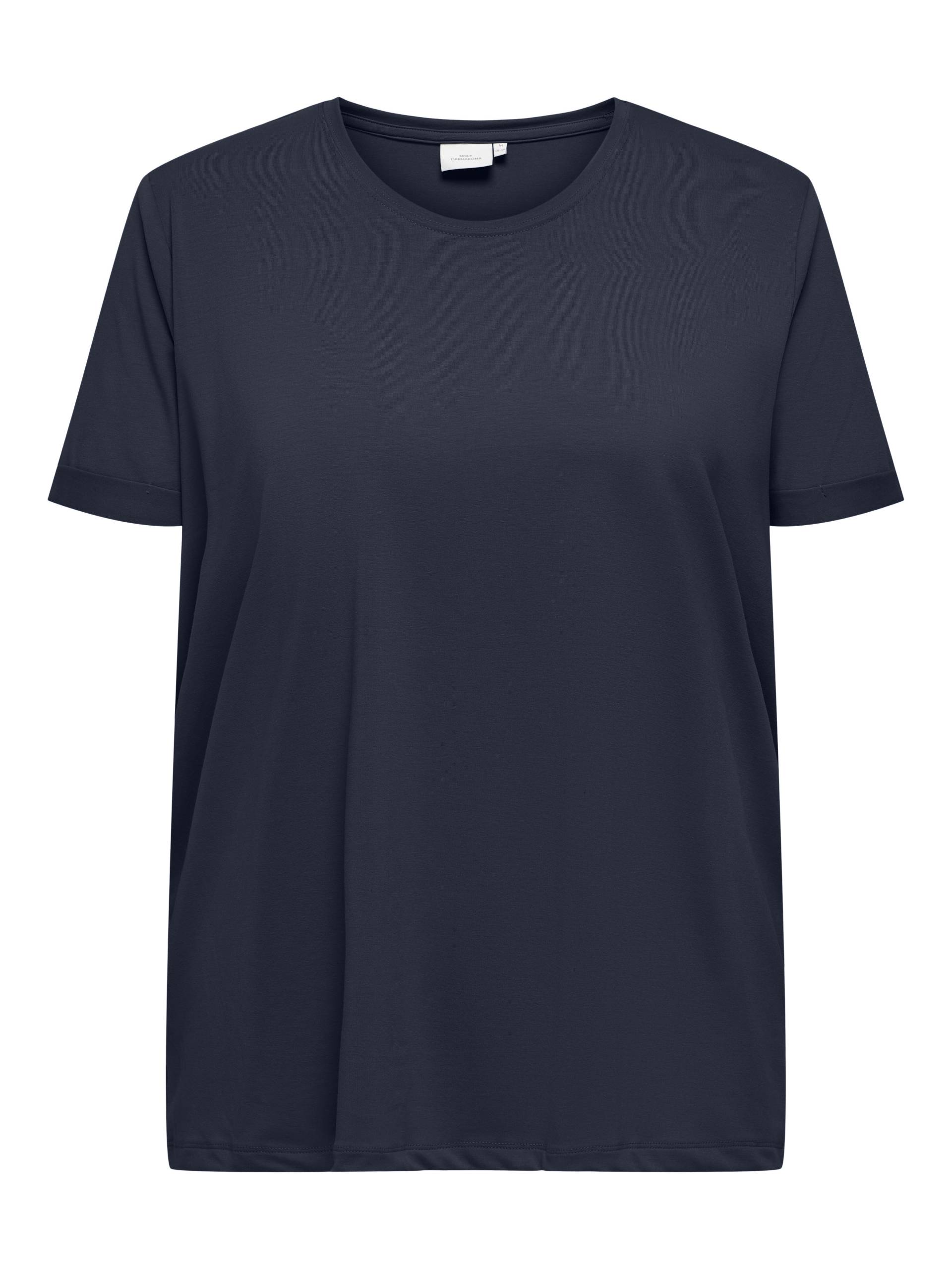 ONLY CARMAKOMA - CARMOSTER S/S FOLD UP TOP JRS NOOS navy blazer von ONLY CARMAKOMA