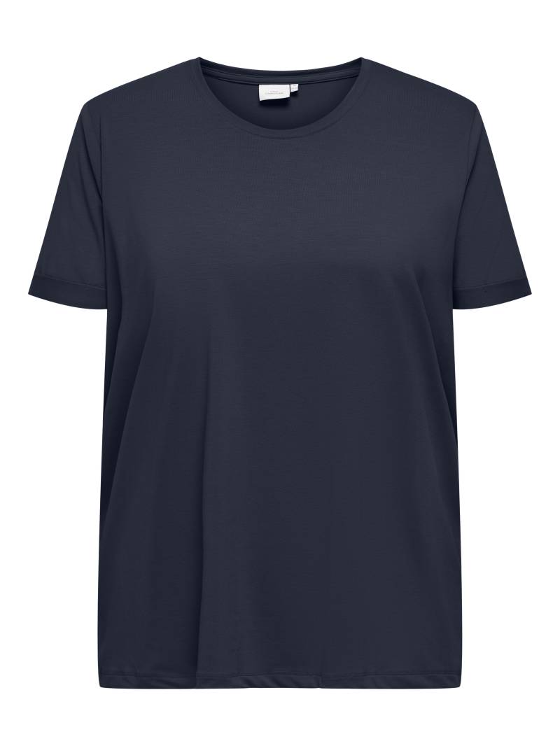 ONLY CARMAKOMA - CARMOSTER S/S FOLD UP TOP JRS NOOS navy blazer von ONLY CARMAKOMA