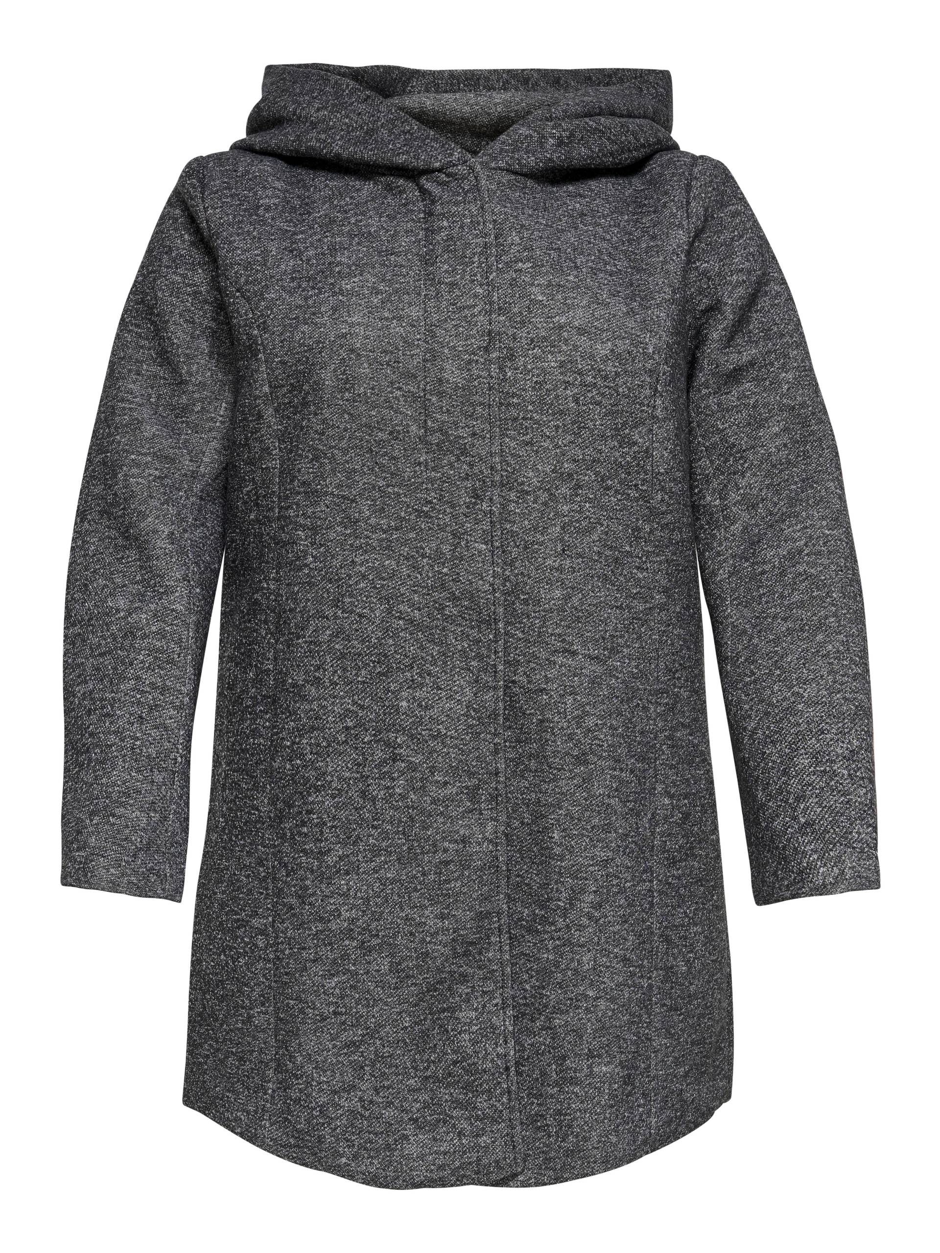ONLY CARMAKOMA - CARSEDONA LIFE LIGHT COAT OTW NOOS dark grey melange von ONLY CARMAKOMA
