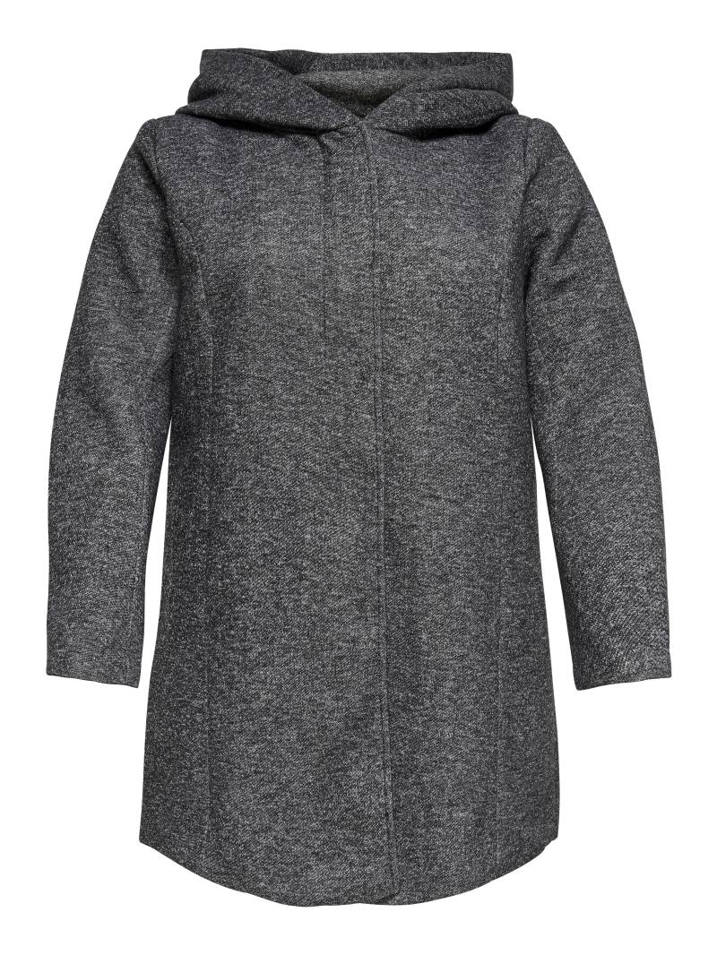 ONLY CARMAKOMA - CARSEDONA LIFE LIGHT COAT OTW NOOS dark grey melange von ONLY CARMAKOMA