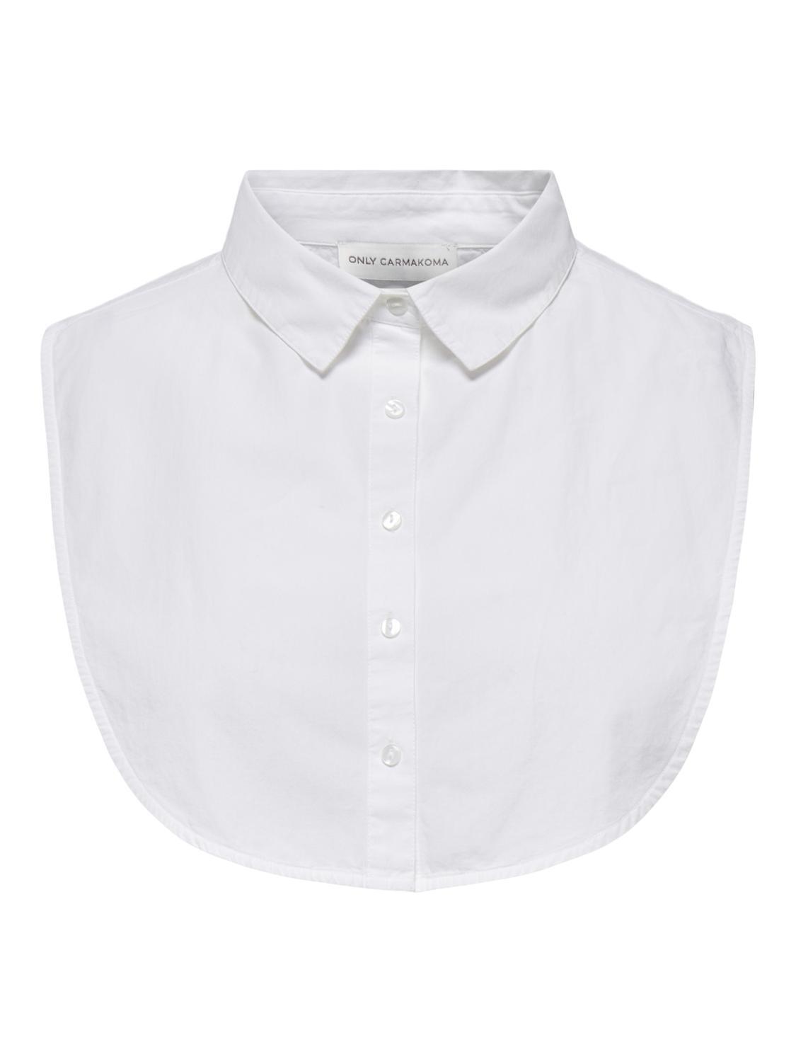 ONLY CARMAKOMA - CARSHELLY COLLAR WVN white - Gr. - ONE SIZE von ONLY CARMAKOMA