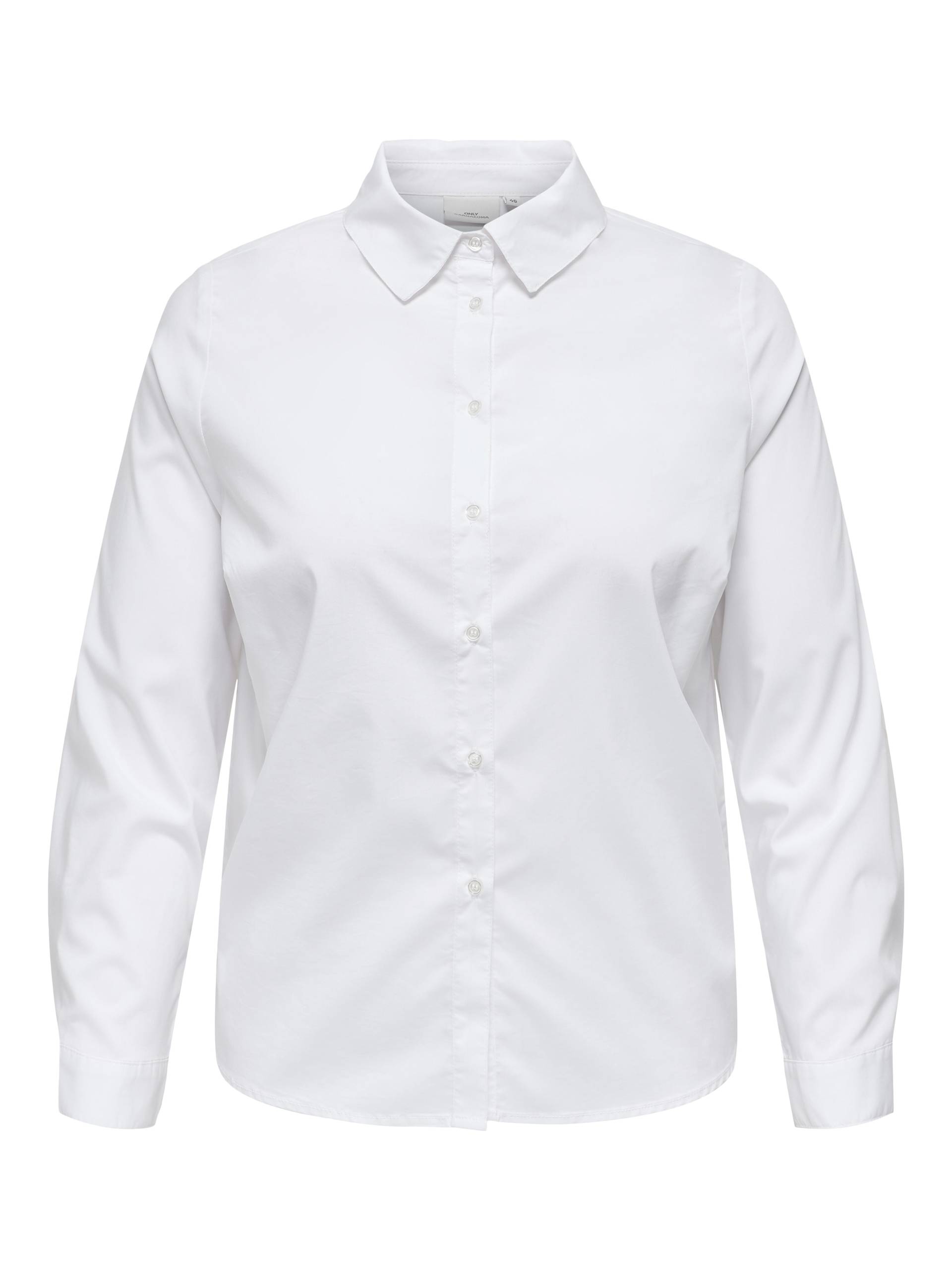 ONLY CARMAKOMA - CARSTRETCH L/S SHIRT WVN cloud dancer - Gr. - 46 von ONLY CARMAKOMA