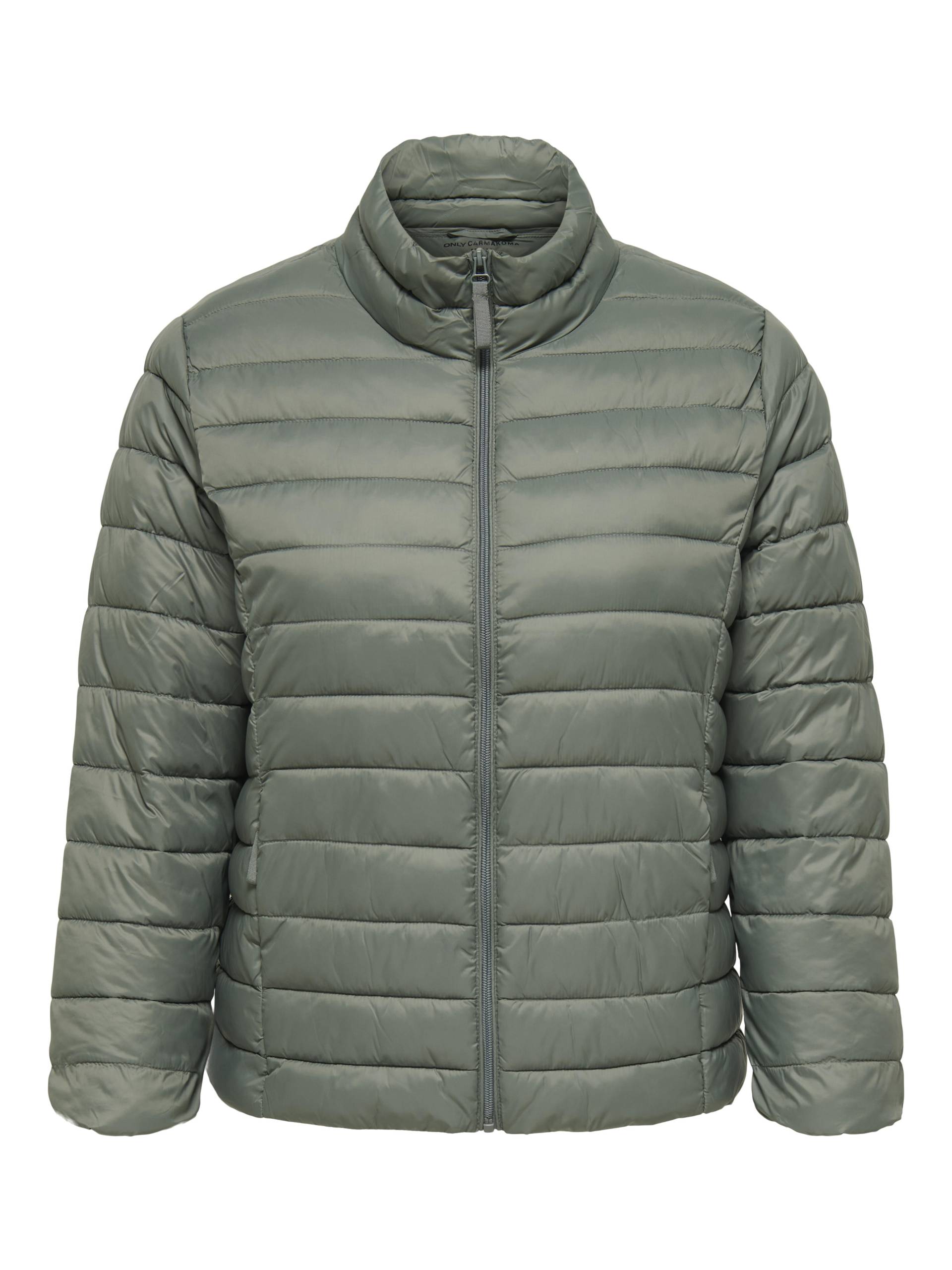 ONLY CARMAKOMA - CARTAHIA LW QUILTED JACKET OTW NOOS castor gray von ONLY CARMAKOMA