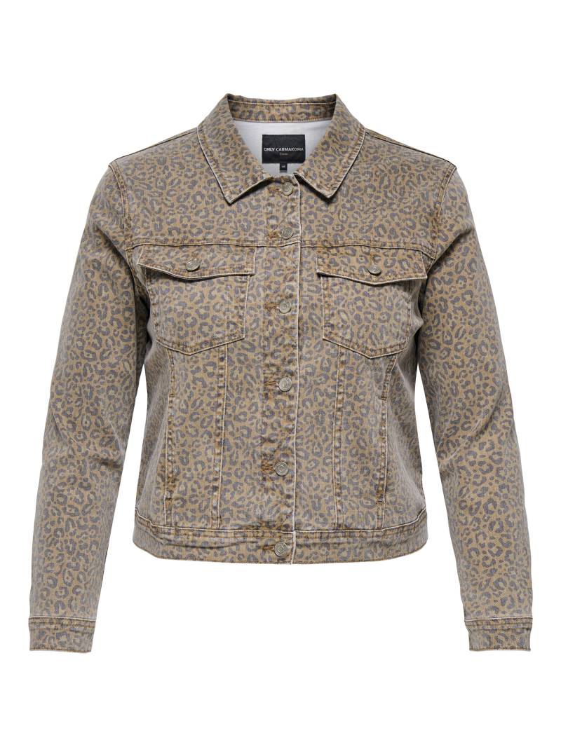 ONLY CARMAKOMA - CARWESPA LEO LS JACKET DNM - Gr. - 48 von ONLY CARMAKOMA