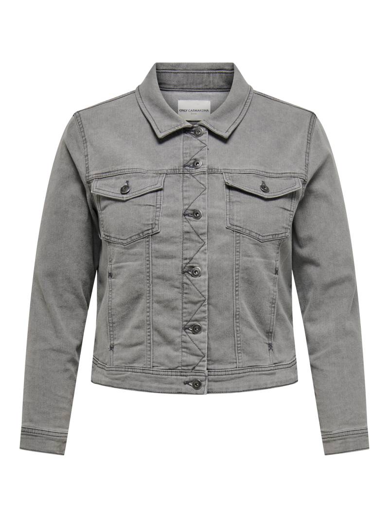 ONLY CARMAKOMA - CARWESPA LS JACKET MGD DNM NOOS medium grey denim - Gr. - 48 von ONLY CARMAKOMA