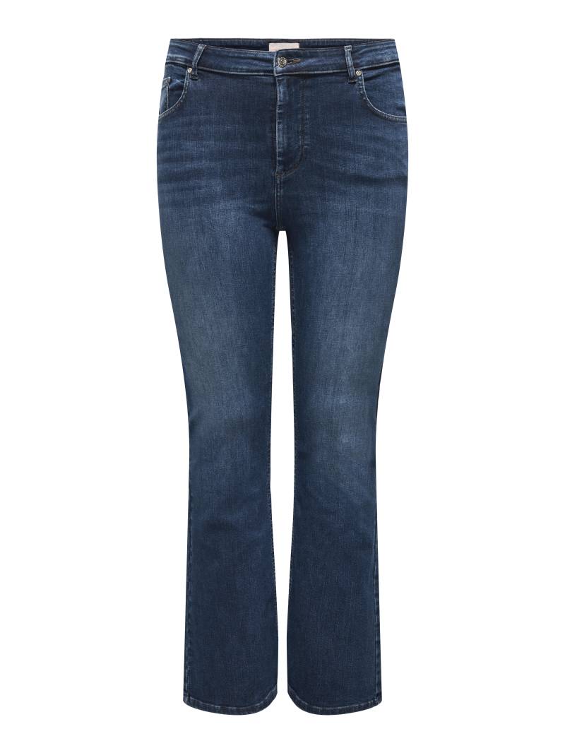 ONLY CARMAKOMA - CARWILLY HW FLARED DNM TAI021 NOOS dark blue denim von ONLY CARMAKOMA