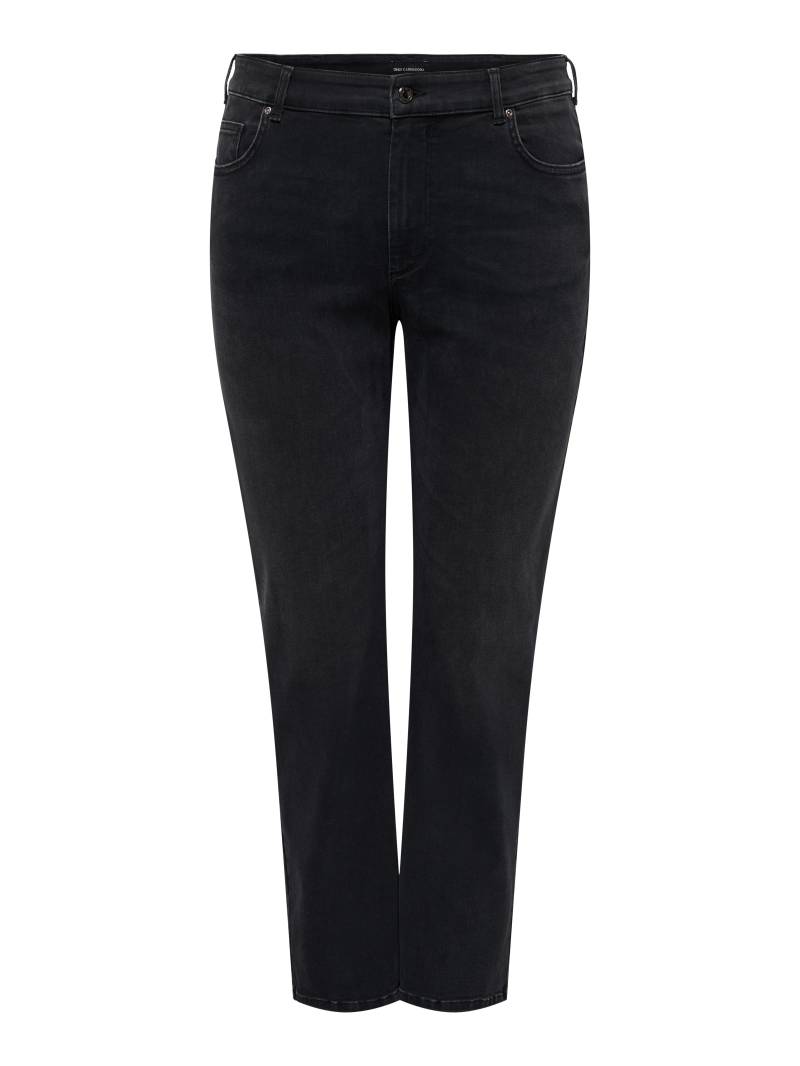 ONLY CARMAKOMA - CARWILLY HW STRAIGHT DNM REA1099 NOOS washed black von ONLY CARMAKOMA