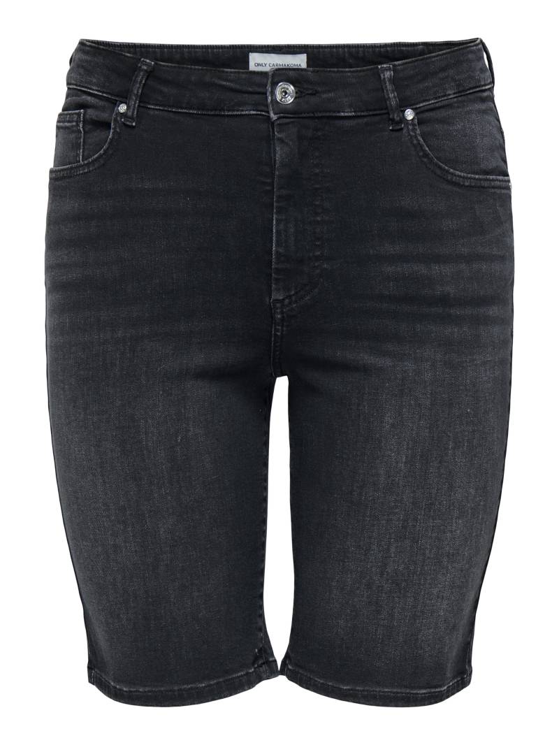 ONLY CARMAKOMA - CARWILLY HW WIDE SHORTS DNM REABOX washed black - Gr. - 42 von ONLY CARMAKOMA