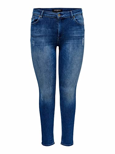 ONLY CARMAKOMA Carwilly Reg Skinny Jeans DNM Tai Noos von ONLY Carmakoma