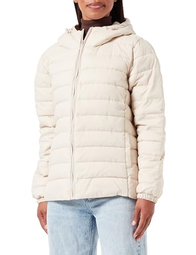 ONLY CARMAKOMA Damen CARTAHOE Hood Jacket OTW NOOS Steppjacke, Pumice Stone, M-46/48 von ONLY Carmakoma