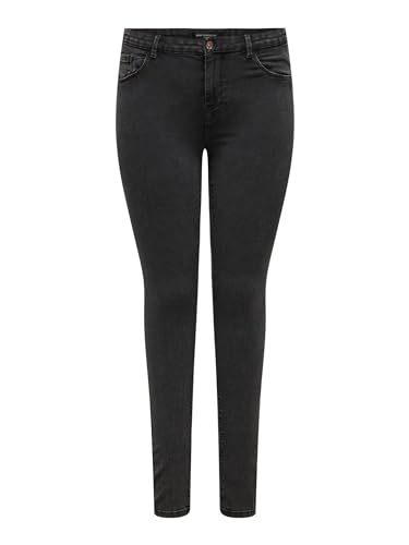 ONLY CARMAKOMA Damen CARTHUNDER REG DNM PIM367 NOOS Skinny-fit-Jeans, Dark Grey Denim, 42W x 32L von ONLY Carmakoma
