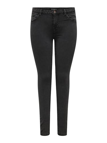 ONLY CARMAKOMA Damen CARTHUNDER REG DNM PIM367 NOOS Skinny-fit-Jeans, Dark Grey Denim, 44W x 32L von ONLY Carmakoma