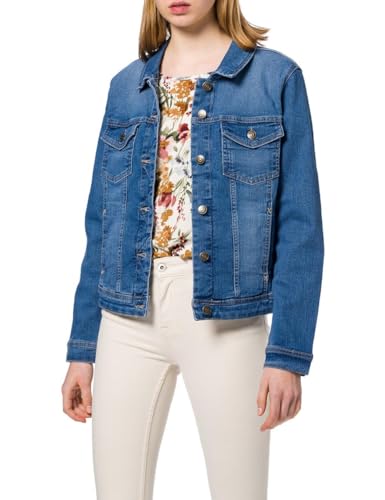 ONLY CARMAKOMA Damen CARWESPA Jacket MBD DNM NOOS Jacke, Medium Blue Denim, 42 von ONLY Carmakoma