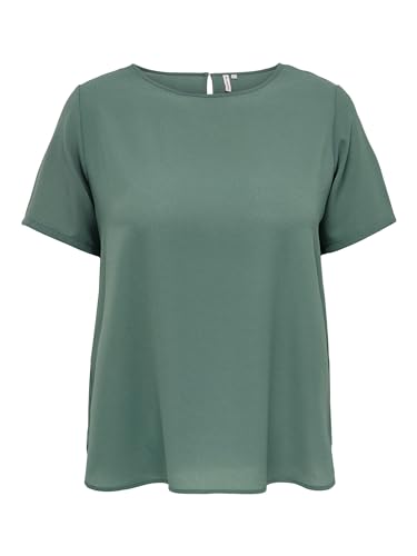 ONLY CARMAKOMA Damen Carvica Top Wvn Noos Bluse, Balsam Green, 48 Große Größen EU von ONLY Carmakoma