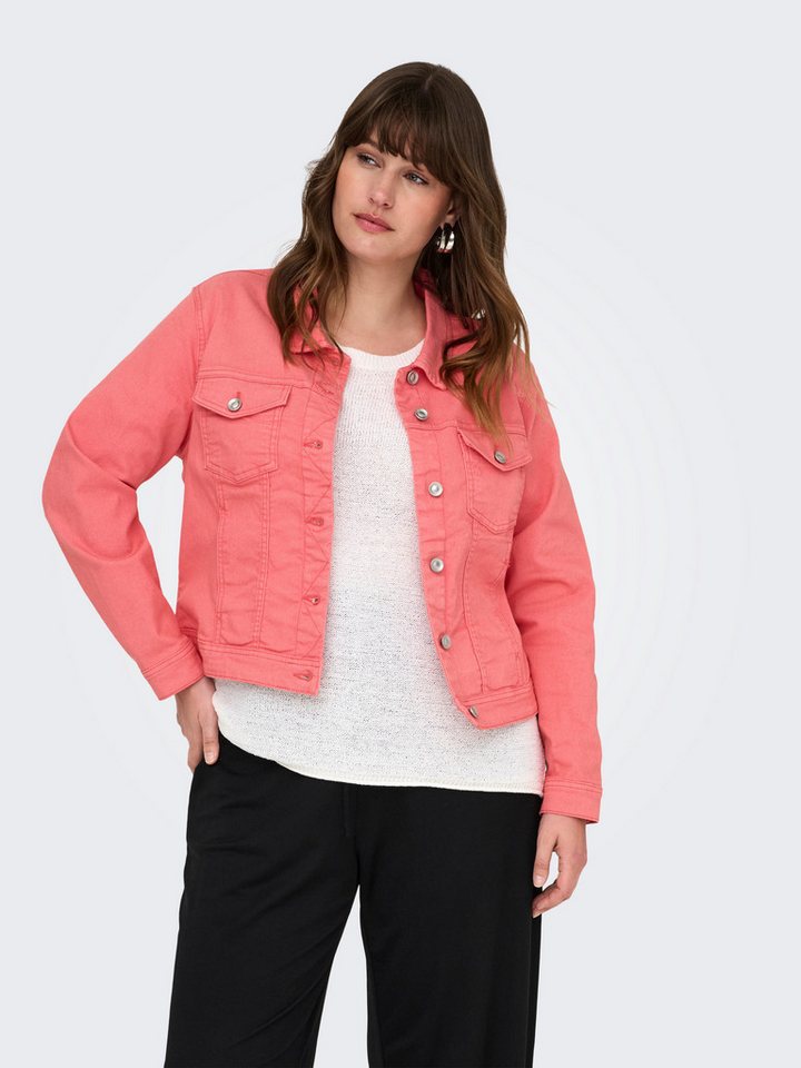 ONLY CARMAKOMA Jeansjacke CARWESPA COLOUR DENIM JACKET DNM von ONLY CARMAKOMA