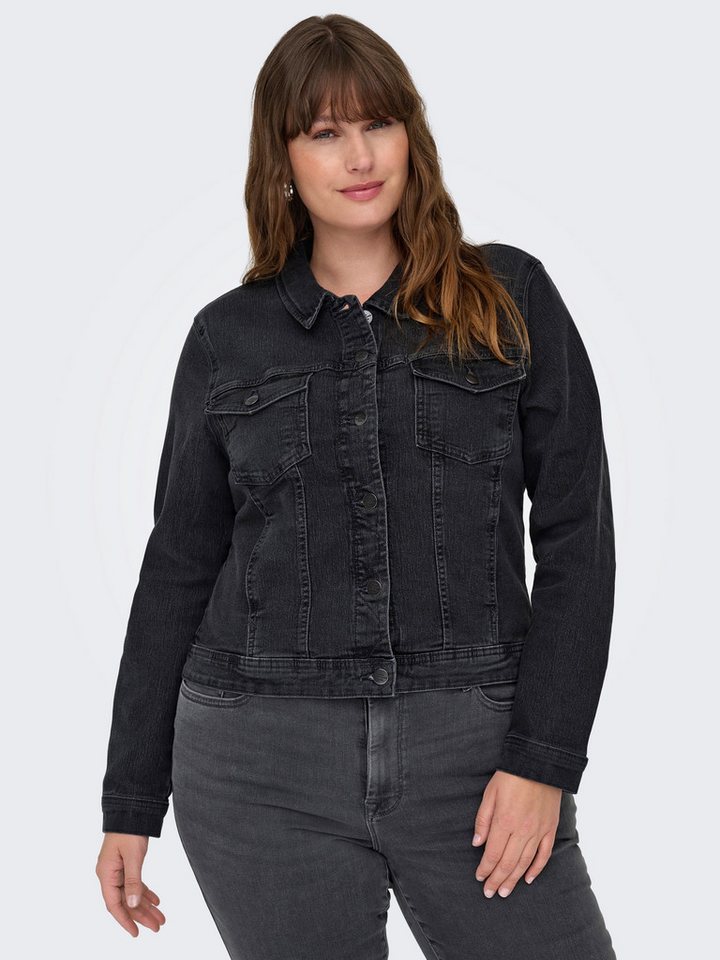 ONLY CARMAKOMA Jeansjacke CARWESPA LS DGD JACKET DNM von ONLY CARMAKOMA