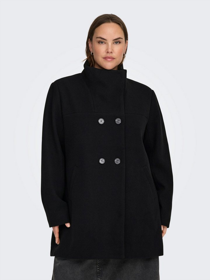 ONLY CARMAKOMA Kurzmantel CARBLAKE LIFE DB COAT BF OTW von ONLY CARMAKOMA