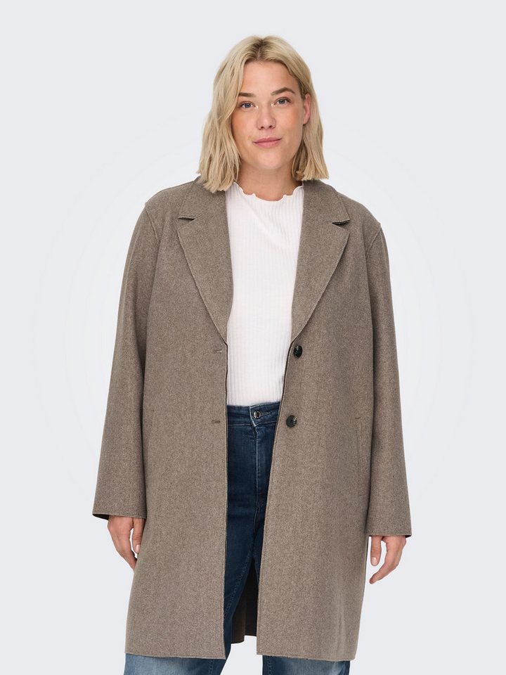 ONLY CARMAKOMA Kurzmantel CARNEW CARRIE BONDED COAT CC OTW von ONLY CARMAKOMA