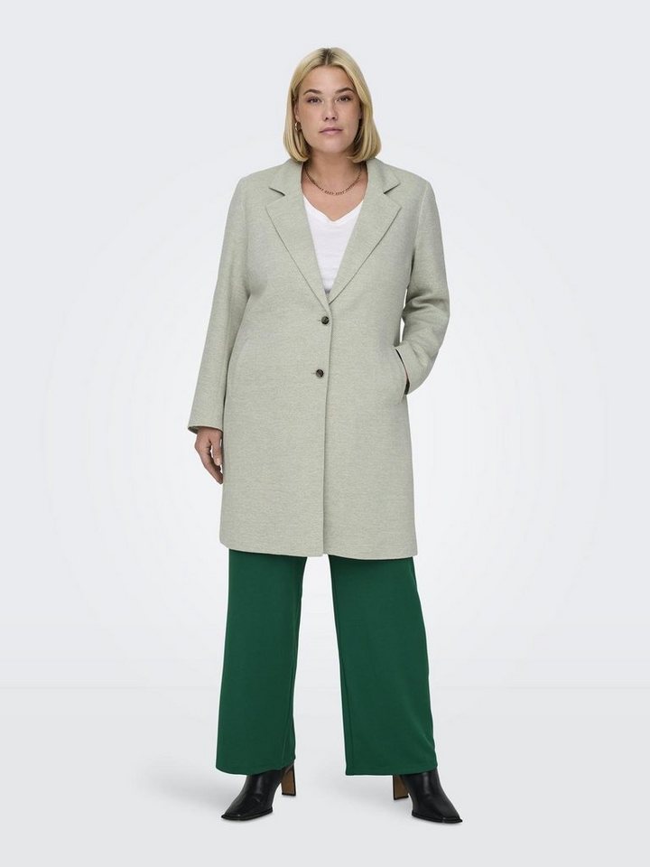 ONLY CARMAKOMA Langmantel CARCARRIE MEL COAT OTW von ONLY CARMAKOMA