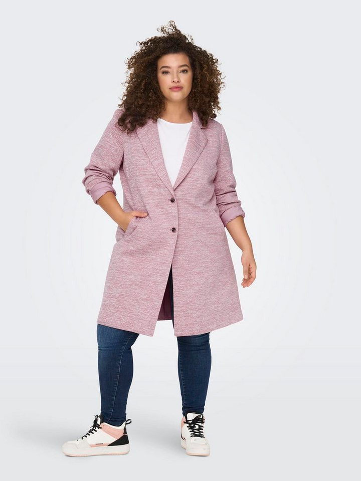 ONLY CARMAKOMA Langmantel CARCARRIE MEL COAT OTW von ONLY CARMAKOMA