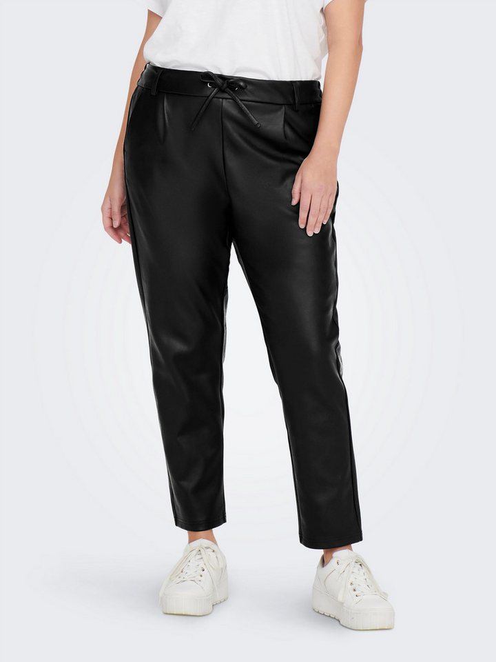 ONLY CARMAKOMA Lederimitathose CARGOLDTRASH LIFE EASY COATED PANT PNT von ONLY CARMAKOMA