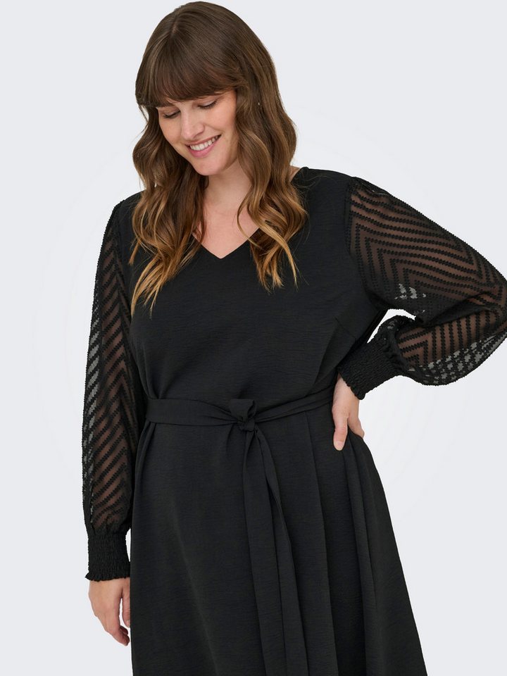 ONLY CARMAKOMA Midikleid CARMETTA LIFE LS KNEE DRESS WVN Sommerkleid von ONLY CARMAKOMA