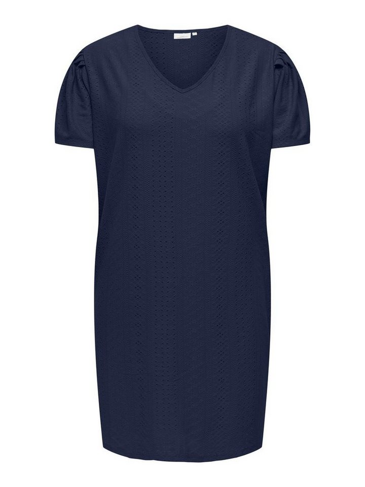 ONLY CARMAKOMA Midikleid CARZABBI LIFE SS V-NECK BLK DRESS JRS Sommerkleid von ONLY CARMAKOMA