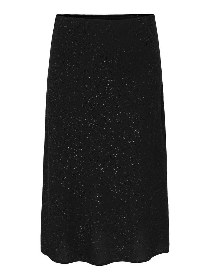 ONLY CARMAKOMA Midirock CARJOSEE METTA LIFE MIDI SKIRT WVN mit Glitzer Effekt von ONLY CARMAKOMA