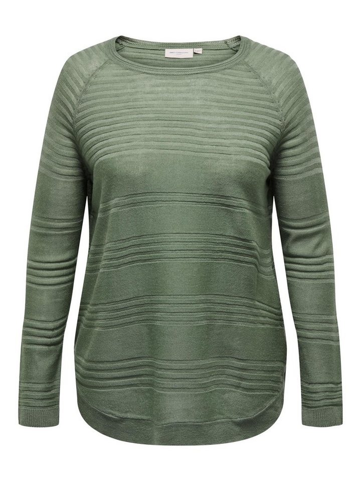 ONLY CARMAKOMA Rundhalspullover CARNEWAIRPLAIN LS PULLOVER KNT von ONLY CARMAKOMA