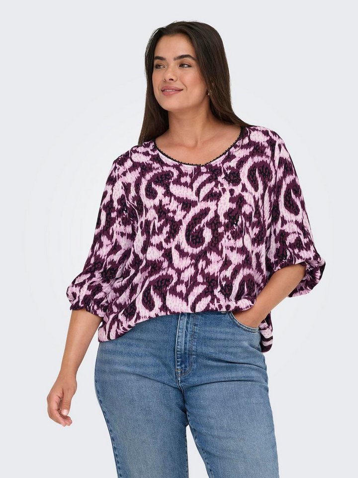 ONLY CARMAKOMA Shirtbluse CARTYLA LIFE 3/4 BLOUSE AOP von ONLY CARMAKOMA