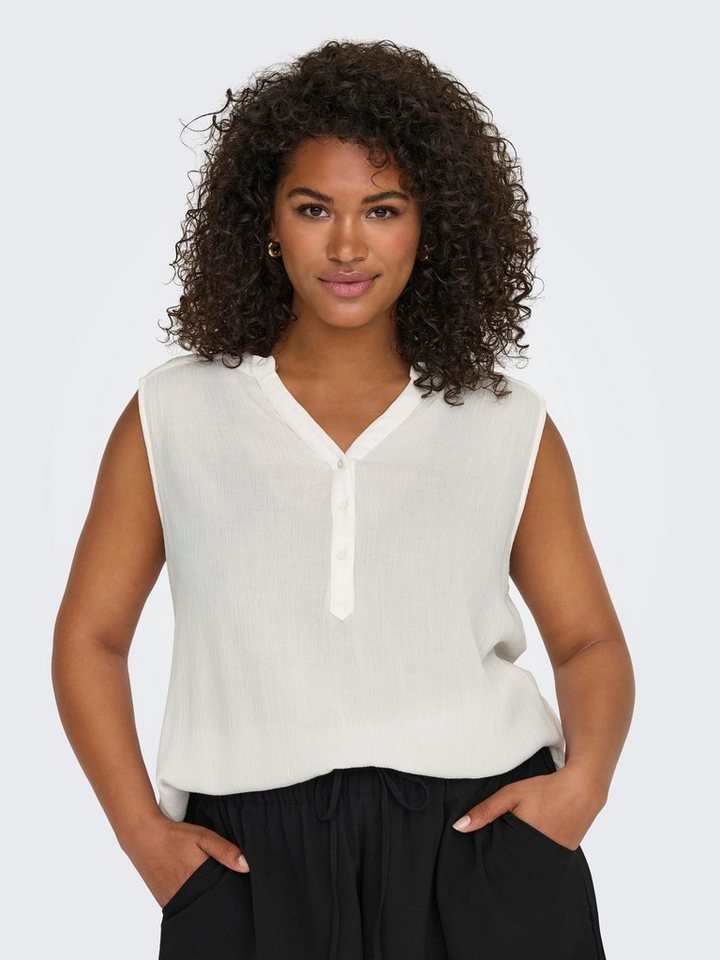 ONLY CARMAKOMA Shirttop CARJETTE LIFE S/L TOP WVN NOOS von ONLY CARMAKOMA