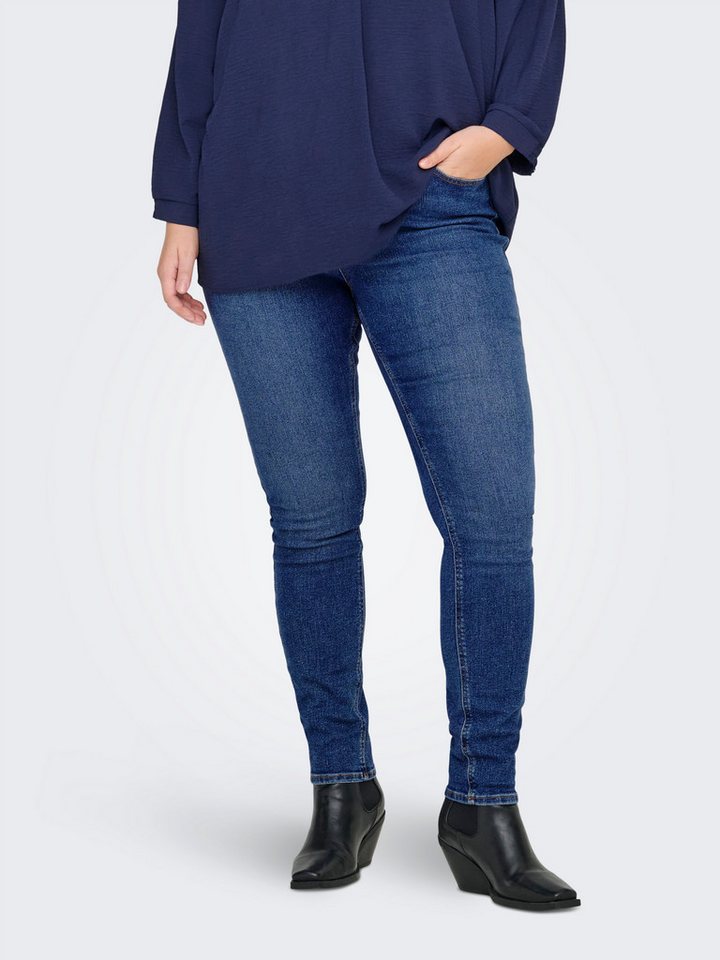 ONLY CARMAKOMA Skinny-fit-Jeans CARCRUZ EX HW SKINNY DNM PIMBOX BF ONLY CARMAKOMA Skinny-fit-Jeans CARCRUZ EX HW SKINNY DNM PIMBOX BF von ONLY CARMAKOMA
