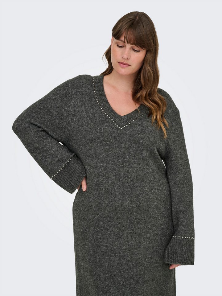ONLY CARMAKOMA Strickkleid CARELSIE LS STUDS DRESS KNT von ONLY CARMAKOMA
