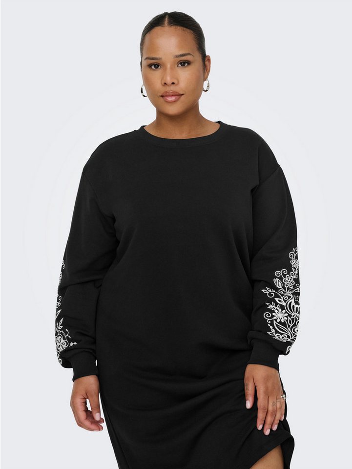 ONLY CARMAKOMA Sweatkleid CARJENNA LS O-NECK SWEAT DRESS SWT von ONLY CARMAKOMA