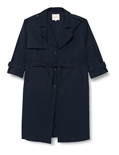 ONLY CARMAKOMA Women's CARCHLOE Single B. OTW Trenchcoat, Total Eclipse, L-50/52 von ONLY Carmakoma