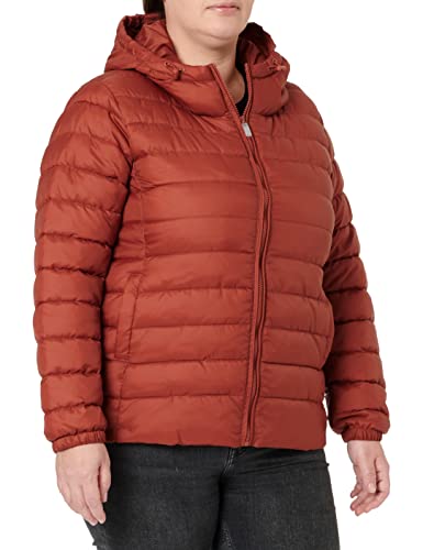 ONLY CARMAKOMA Women's CARTAHOE Quilted Hood Jacket OTW Steppjacke, Spiced Apple, M-46/48 von ONLY Carmakoma