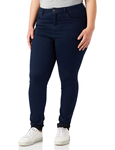 ONLY Carmakoma NOS Damen Caraugusta Hw skinny Bb Dbd Noos Jeans, Blau (Dark Blue Denim Dark Blue Denim), 46 EU von ONLY Carmakoma