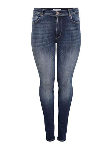 ONLY Carmakoma NOS Damen CARMAYA HW SK Shape UP JNS REA9820 NOOS Skinny Jeans, Blau (Dark Blue Denim Dark Blue Denim), 54/L30 (Herstellergröße: 54) von ONLY