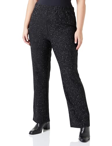 ONLY CARMAKOMA Carlisa Shine Pinstripe Pant JRS von ONLY CARMAKOMA