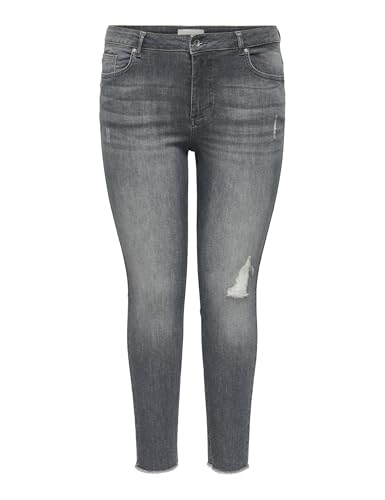 ONLY CARMAKOMA Carwilly Reg Skinny ANK Destr Jeans DNM von ONLY Carmakoma