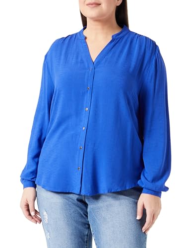 ONLY CARMAKOMA Damen CARSUTTON L/S Shirt WVN Bluse, Bluing, 48 Größen von ONLY Carmakoma
