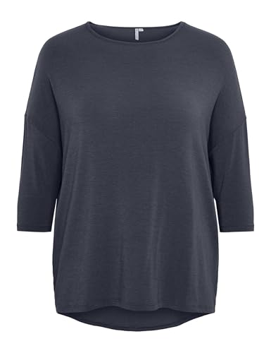 ONLY CARMAKOMA Damen Carlamour 3/4 Top JRS Noos, India Ink, S ONLY CARMAKOMA Damen Carlamour 3/4 Top JRS Noos, India Ink, S von ONLY Carmakoma