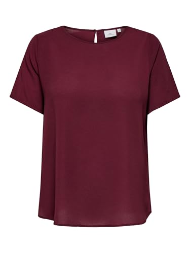 ONLY CARMAKOMA Damen Carvica Life Ss Top WVN Noos, Tawny Port, 42 ONLY CARMAKOMA Damen Carvica Life Ss Top WVN Noos, Tawny Port, 42 von ONLY Carmakoma
