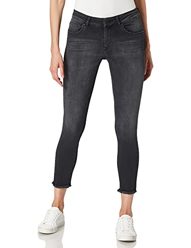 ONLY Carmakoma Damen CARWILLY REG ANK Skinny Black NOOS Jeans, 42/34 von ONLY Carmakoma