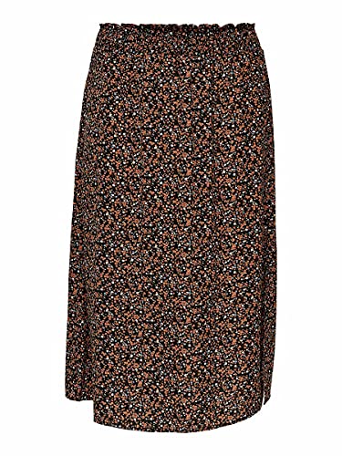 ONLY Carmakoma Female Midirock Curvy Print 50Black 2 von ONLY Carmakoma