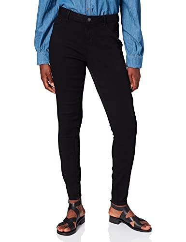 ONLY Carmakoma Carthunder Push Up Reg Skinny Jeans Noos, Noir (Black Black), W39 (Herstellergröße: 50) Damen von ONLY Carmakoma