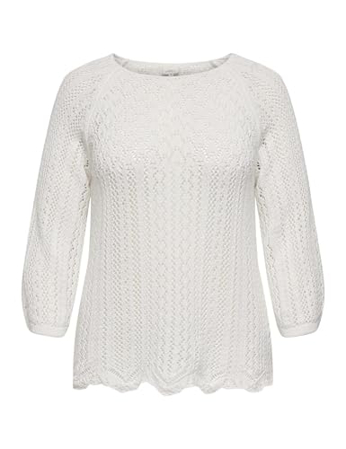 ONLY Carmakoma Female Strickpullover Normal geschnitten Rundhals Plus Pullover von ONLY Carmakoma
